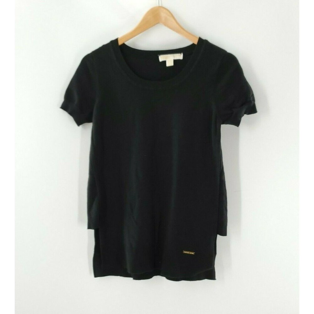 Michael Michael Kors Women's Black Sweater‎ T-Shirt Size S